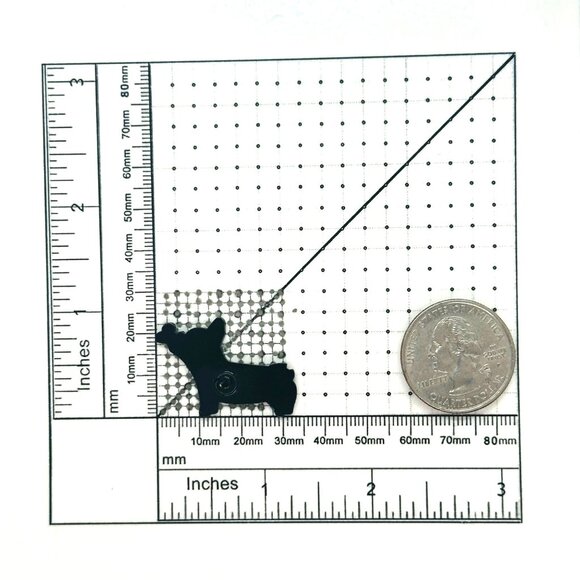 ⭐Pin Broch Enamel Corgi Dog with Butterfly Dog Lovers Broch Tricolor New⭐ - Picture 5 of 5